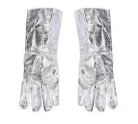 Gants en Aluminium en Aluminium Gants résistants à la Chaleur à Haute température pour Les de Protection Contre Les incendies l'isolation Thermique résistante au rayonnement 1