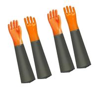 Gants En Caoutchouc À Isolation Thermique De 70 Cm Protections Renforcées De L'avant-bras Pour La Pêche La Transformation Des Fruits De Mer Gants De Travail Imperméables À L'épreuve De L'huile
