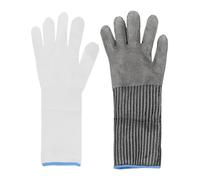 Gants en cotte de mailles, gants en chaîne pour couper - Gants de cuisine pour couper - Accessoires de coupe de sécurité en fil d'acier inoxydable, outils de cuisine Anti-coupure pour la viande d'huît