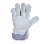 Gants en croûte de bovin SINGER - type docker - manutention lourde en milieu sec - taille 10 - 501ORD