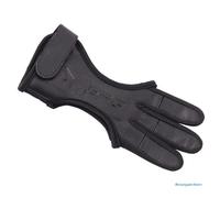 Gants En Cuir À Trois Doigts Pour Le Tir À L'arc, Gants De Protection Pour Le Fronde E5bd