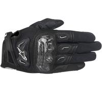 Gants En Cuir Alpinestars Stella SMX-2 Air Carbon V2, Taille Md, Noir