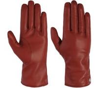 Gants en Cuir avec Doublure en Laine by Roeckl rouge 6 1/2 HS