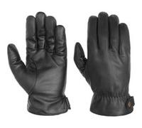 Stetson Gants en cuir conductifs homme avec doigts pour doublure automne-hiver 8 1/2 HS noir