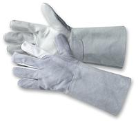 Gants en cuir de Jah SN 79, manchette, naturel, Gant Chantier, Taille 10.5, Lot de 20