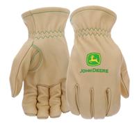 Gants en cuir imperm ables pour homme John Deere JD84013-L, r sistants l'abrasion, durables, couleur beige, taille L