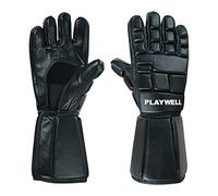 Gants en cuir pour arts martiaux avec protection de l'avant-bras Taille L