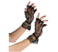 Gants en dentelle noire pour adulte - Marque inconnue - 1 pièce - Intérieur