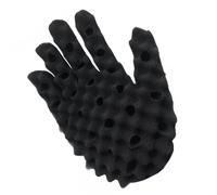 Gants En Éponge Pour Boucles De Cheveux, Gants À Peigne Torsadé Pour La Peau, Pour Adultes, Enfant, Barbiers Unisexes Débutants