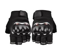 Gants en fauteuil roulant, gants de vélos hommes, Gants de vélo de demi-doigt avec coquille dure, Absorbant des chocs, fournitures de vélo pour femmes pour les jeunes, les vieux, débutants, les motos,