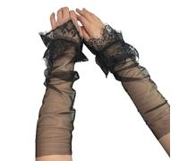 Gants en Filet Élégants Manches Longues Confortables en Dentelle pour Les Occasions Formelles Et Les Gants Fins Ventilés du Quotidien