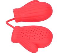 Gants en forme d'infuseur de thé Filtre à thé en silicone Filtres à thé Cadeau d'Halloween Gadget de cuisine