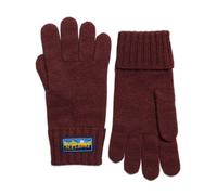 Superdry Gants femme Vintage Radar 2.0 en laine mélangée Rouge M/L