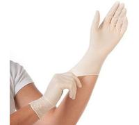 Gants en latex 'GRIP LIGHT', L, blanc - Boîte de 100 gants