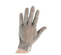 Gants en maille à anneau en acier inoxydable anti-coupure résistant aux couteaux Cotte de mailles en acier Gant de boucher de cuisine S'applique à la sculpture sur bois, à la menuiserie et travail des