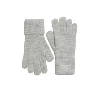 Gants en maille côteleé douce femme Superdry Gris TU