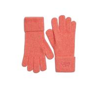 Gants en maille côteleé douce femme Superdry Rose TU