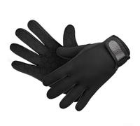 Gants en néoprène de 1 5 mm pour la pêche et la plongée sous-marine avec couche thermique, résistants aux rayures, paume antidérapante et sangle de poignet réglable (XL, bleu)
