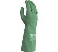 Gants en nitrile biodégradable Juba nature H624NT - vert - T7 JUBA