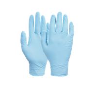 Gants en nitrile bleus NORSE Disposable Blue à usage unique - taille 8/M, boîte = 100pcs x10 morceau