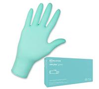 Gants en nitrile Gants jetables Non poudrés Texture au bout des doigts MERCATOR Nitrylex, Taille:M - 100 piezas,