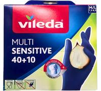 Gants en nitrile Multi-Sensitive de Vileda - taille M/L - 50 paires - paquet avantageux - 2 pièces
