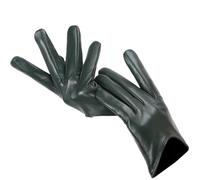 Gants en peau de mouton pour femme - Gants en cuir fin pour écran tactile - Pour l'hiver - Garde au chaud, Noir En8, 7
