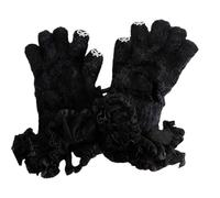 Gants en Tricots À Main Chauffage Épais Coups Plein Doigts