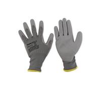 gants enduits taille 10 -lot 5 paires de gants de travail manutention -