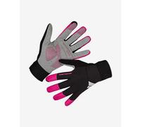 Gants Endura Windchill longs rose noir femme - L