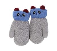 Gants Enfant 2 Ans, Pours Hiver Garçons Et Filles Ménage Plus en Coton Chauds Et Mignons (Grey One Size)