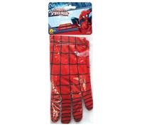 Gants enfant Marvel Spider-Man plein doigts motif toile extensible Rouge