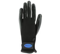 Gants équitation de pansage anti-mue Hippotonic Noir TU