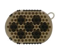 EQUITHEME Gant Double Face étrille et Massage - Couleurs - Noir