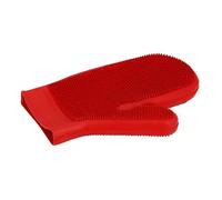 Gants équitation étrille double face Hippotonic Rouge TU