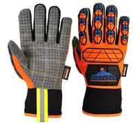Portwest A726 Gant Aqua-Seal Pro Orange/Bleu - Taille XL