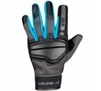 gants été ixs classic evo air lady - noir / bleu XL