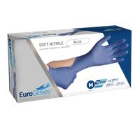 Gants Eurogloves Soft-Nitrile - Bleu - 200pcs Medium