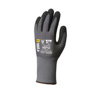 Coverguard - Gants manutention gris noir enduit nitrile EUROLITE 15N600 (Pack de 10)