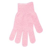 Brushworks Gants exfoliants roses 1unité