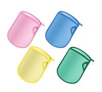 Gants Exfoliants - Éponge 18x13cm | De Hammam | Gants De Bain Indolores, Accessoires De Gommage Corporel Pour Un Nettoyage En Profondeur, Renouvellement De La Peau, Douche, Spa, Rituels De Hammam