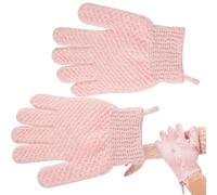 Gants exfoliants pour doigts - Gants de lavage pour la douche | Gants exfoliants de bain portables | Articles de bain portables et lavables pour la maison, la salle de bain, les voyages, le spa et la