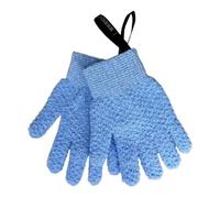 Gants Exfoliants Pour Le Bain - 3D Five Finger | De Nettoyage En Profo | Conception Ergonomique À Cinq Doigts, Massage Doux, Élimination De La Saleté, Nettoyage En Profondeur, Idéal Pour La Mai