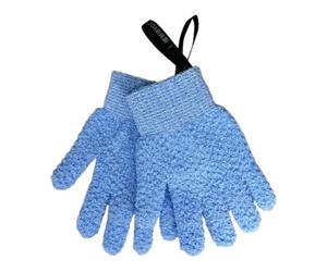 Gants Exfoliants Pour Le Bain - 3D Five Finger | De Nettoyage En Profo | Conception Ergonomique À Cinq Doigts, Massage Doux, Élimination De La Saleté, Nettoyage En Profondeur, Idéal Pour La Mai