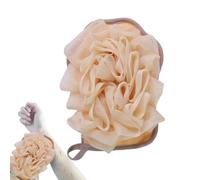 Gants exfoliants pour le corps - exfoliant double face - Éponge luffa, de douche élastique, éponge de bain, exfoliant pour apaiser, nettoyer votre peau