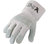 Gants Falke-C taille 11 couleur naturelle cuir croûte EN 388 PSA II ASATEX