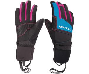 Gants femme Camp G Comp Warm Lady noir/bleu clair/fuchsia S