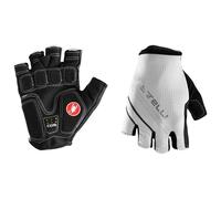 Gants Castelli Dolcissima 2 ivoire gris foncé argenté femme - L