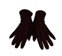 Gants Femme Fourrés - Touché Daim - Extensible Marron