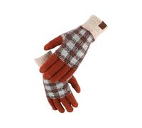 Gants Femme Hiver- Gants Ssans Doigts Femme Thermique Style Japonais Doublé Polaire pour avec Écran Tactile Parfait Les Activités Plein Air comme Le Ski Balades L'usage Quotidien 2026